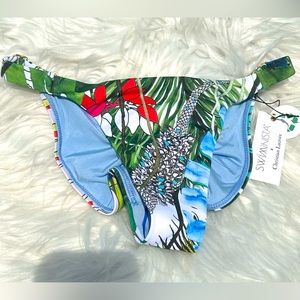 Swiminista X Christian Lacroix Jardin Exo’Chic Swim Bottoms